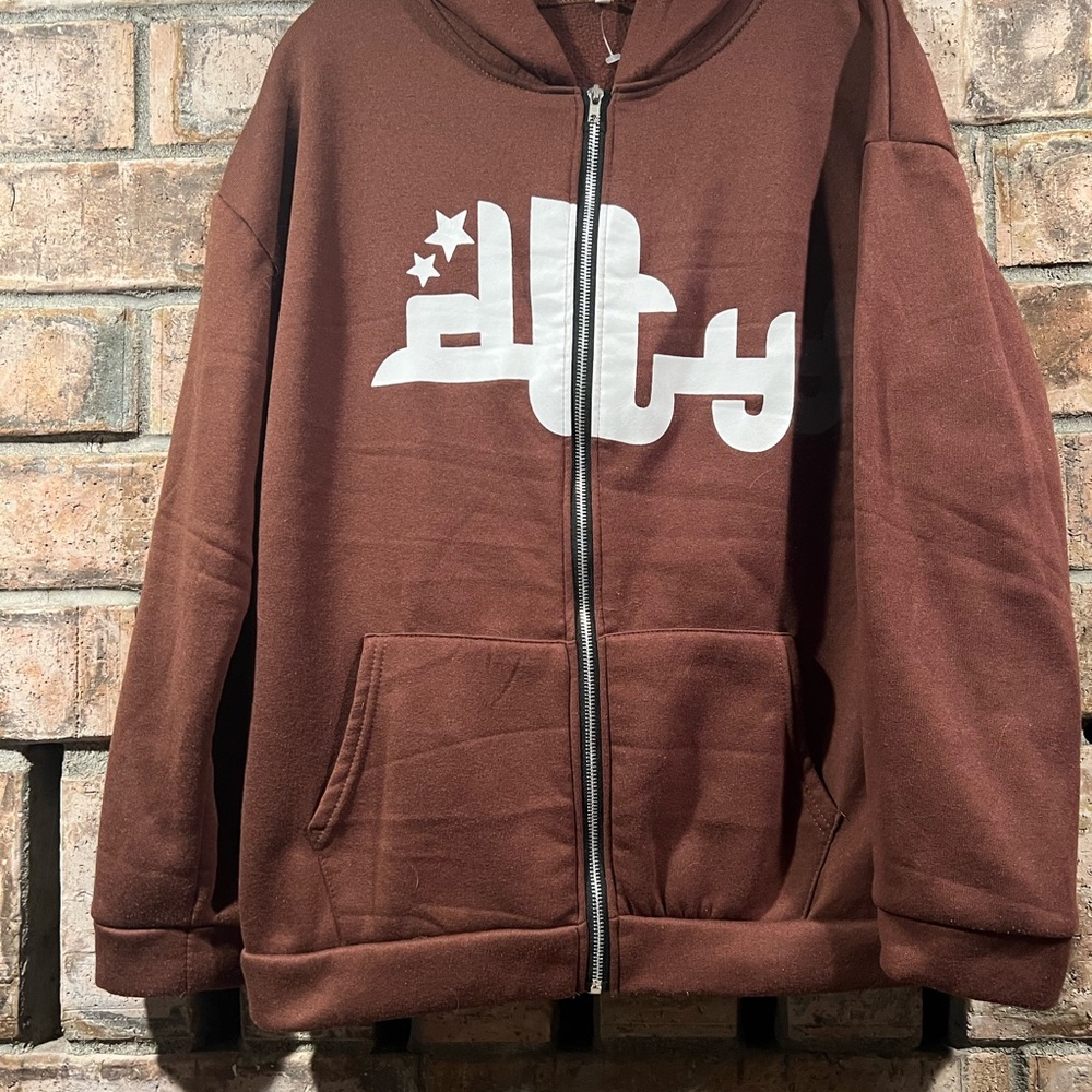 Brown Streetwear Hoodie